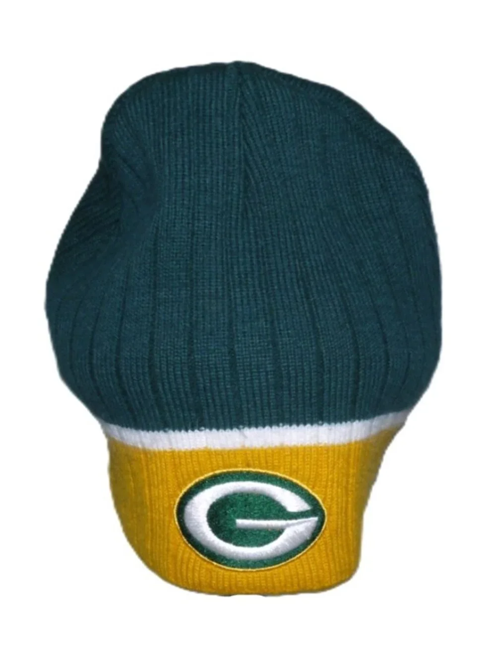 Green Bay Packers NFL 100% acrylic thicker knit winter beanie hat cap Adult size